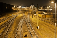 Duisburg, Gleisanlage Thyssen-Krupp-Steel