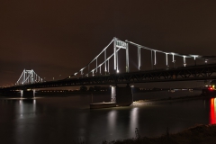 Duisburg, Rheinbrücke nach Krefeld 1