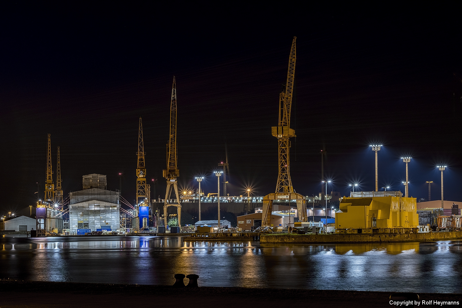 Im Hafen von Bremerhaven