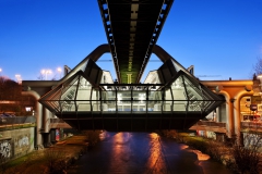 Wuppertal, Schwebebahn-Station Ohligsmühle 1